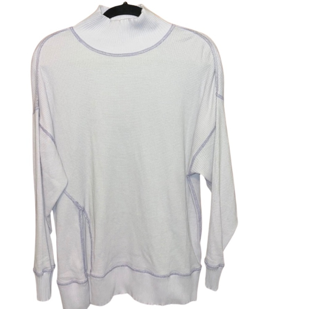 Urban Outfitters Purple Alabaster Womens Waffle Knit Turtleneck - Picture 5 of 12
